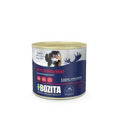 Bozita Dog Dose Pate Rind 6 x 625g (7,97€/ kg)