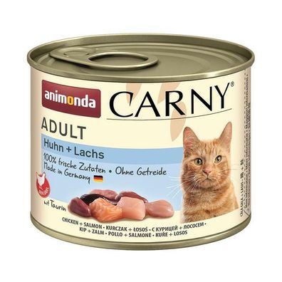 Animonda Carny Adult Huhn & Lachs 12 x 200g (12,46€/ kg)