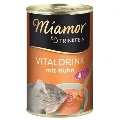Miamor Trinkfein Vitaldrink mit Huhn 24 x 135 ml (12,31€/ L)