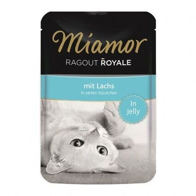 Miamor FB Ragout Royale in Jelly Lachs 22 x 100 g (11,77€/ kg)