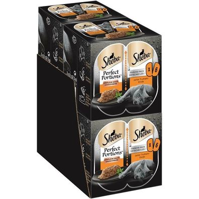Sheba Perfect Portions mit Truthahn 48 x 37,5g (27,72€/ kg)