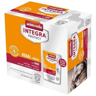 Animonda Integra Protect Adult Renal Nieren Rind 128 x 85g (14,70€/ kg)
