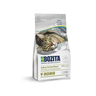 Bozita Indoor & Sterilised Chicken 2 x 400 g (24,88€/ kg)