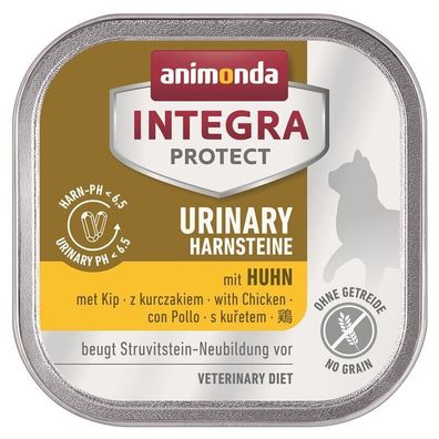Animonda Integra Protect Adult Urinary Struvitstein Huhn 16 x 100g (21,19€/ kg)