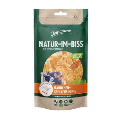 Christopherus Snack Hähnchen-Seelachs Minis 12 x 70g (52,26€/ kg)