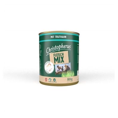 Christopherus Fleischmix mit Truthahn 12 x 800g (5,82€/ kg)