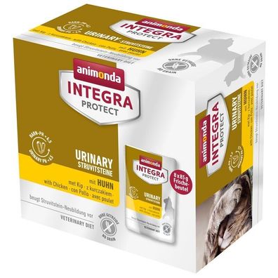 Animonda Integra Protect Adult Urinary Struvitstein Huhn 128 x 85g (14,70€/ kg)