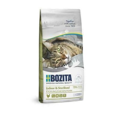 Bozita Indoor & Sterilised Chicken 2 kg (16,95€/ kg)