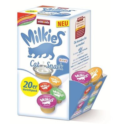 Animonda Milkie Variety 80 x 15g (41,58€/ kg)