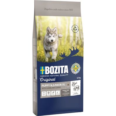 Bozita Original Puppy & Junior Lamb XL 12 kg (5,83€/ kg)