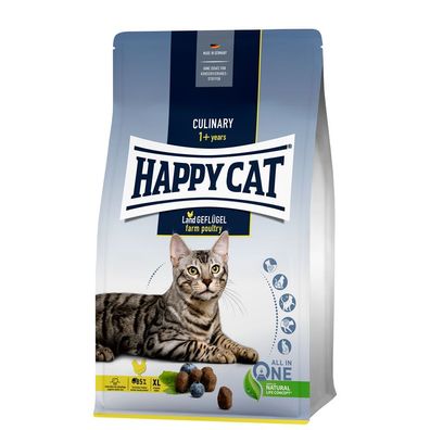 Happy Cat Culinary Adult Land Geflügel 2 x 4 kg (9,49€/ kg)