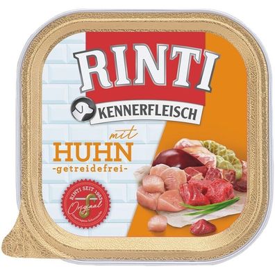 Rinti Kennerfleisch Schale Plus Huhn 9 x 300g (9,59€/ kg)