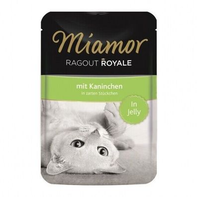 Miamor FB Ragout Royale in Jelly Kaninchen 22 x 100 g (11,77€/ kg)