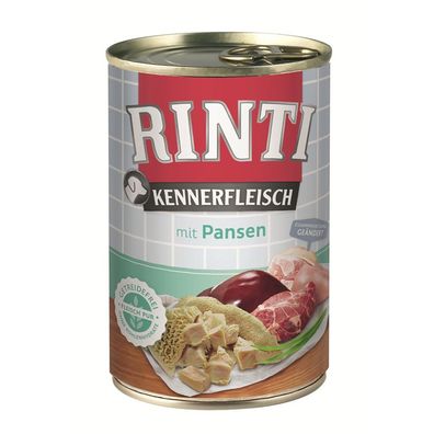 Rinti Dose Kennerfleisch Pansen 12 x 400g (7,90€/ kg)