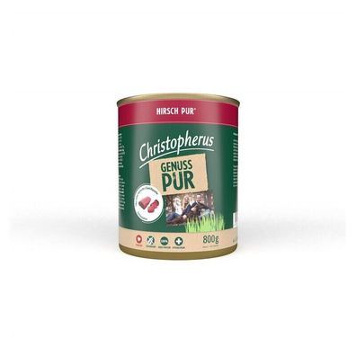 Christopherus Pur Hirsch 6 x 800g (10,40€/ kg)