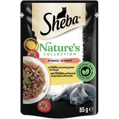 Sheba Natures Collection mit Huhn in Sauce 56 x 85g (16,79€/ kg)