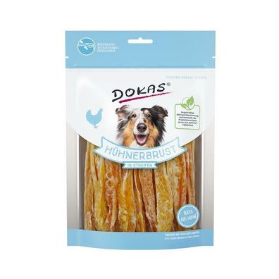 Dokas Dog Hühnerbrust in Streifen 8 x 250 g (29,95€/ kg)