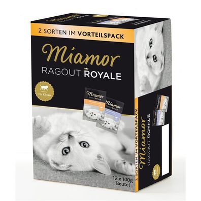 Miamor FB Ragout Royale Kitten Multibox Jelly 48 x 100 g (9,15€/ kg)