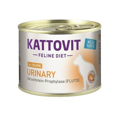 Kattovit Urinary Huhn 12 x 185g (13,47€/ kg)