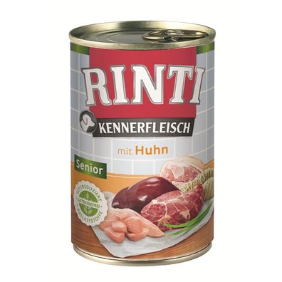 Rinti Dose Kennerfleisch Senior Huhn 12 x 400g (7,90€/ kg)