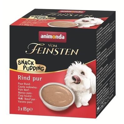 Animonda vom Feinsten Adult Snack-Pudding Rind pur 96 x 85g (18,37€/ kg)