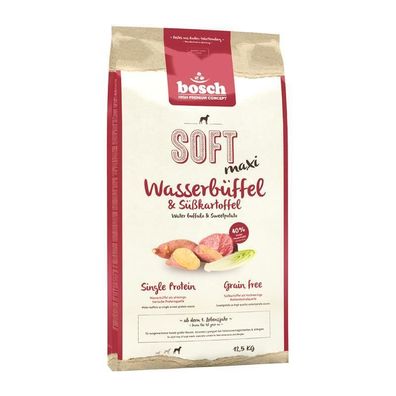 Bosch Soft Maxi Wasserbüffel & Süßkartoffel 12,5 Kg (8,47€/ kg)