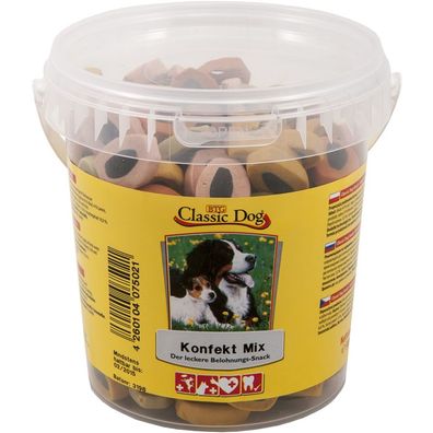 Classic Dog Snack Konfekt Mix Eimer 8 x 500g (11,98€/ kg)