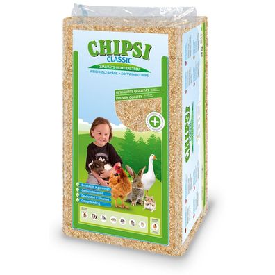 Chipsi Classic Hobelspäne 2 x 20 kg (1,75€/ kg)