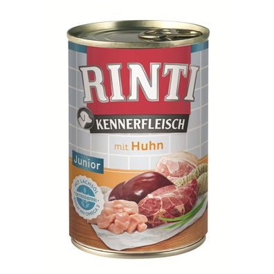 Rinti Dose Kennerfleisch Junior Huhn 12 x 400g (7,90€/ kg)