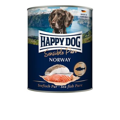Happy Dog Dose Sensible Pure Norway Seefisch 6 x 800g (10,40€/ kg)
