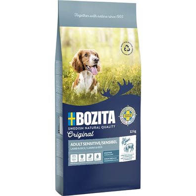 Bozita Original Adult Sensitive Digestion Lamb 12 kg (6,66€/ kg)