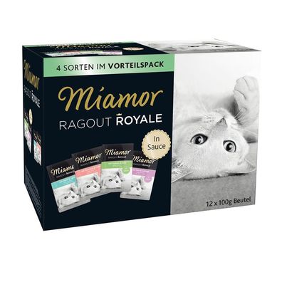 Miamor FB Ragout Royale Multibox in Soße 96 x 100 g (7,91€/ kg)