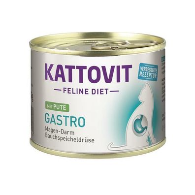 Kattovit Gastro Pute 12 x 185g (13,47€/ kg)