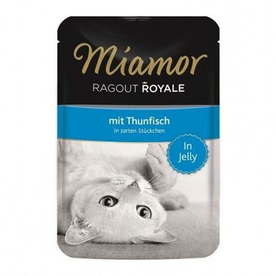 Miamor FB Ragout Royale in Jelly Thunfisch 44 x 100 g (9,07€/ kg)
