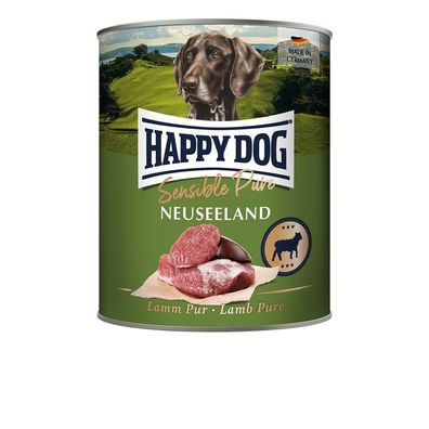 Happy Dog Dose Sensible Pure Neuseeland Lamm 6 x 800g (10,40€/ kg)