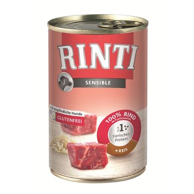 Rinti Dose Sensible Rind & Reis 24 x 400g (9,36€/ kg)