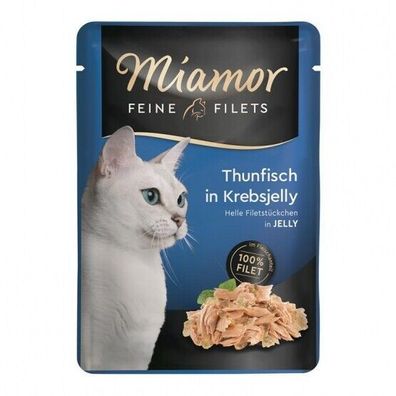 Miamor FB Feine Filets Thunfisch in Krebsjelly 24 x 100 g (18,29€/ kg)