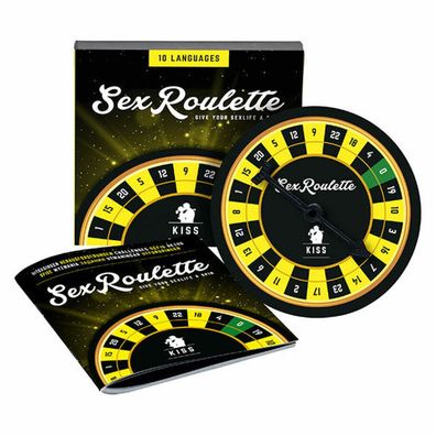 TEASE AND PLEASE Sex Roulette Kiss mehrsprachiges erotisches Spiel