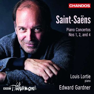 Camille Saint-Saens (1835-1921): Klavierkonzerte Nr. 1,2,4 - Chandos - (CD / Titel: