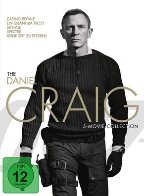 Bond 007 - Daniel Craig 5-Movie-Collection (DVD) Min: 677/ DD5.1/ WS 5Disc - MGM ...