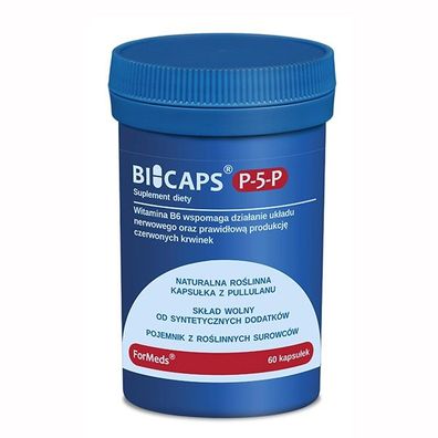 VitalBalance P-5-P Vitamin B6 Kapseln - 60 Stück - Hochwirksame Formel
