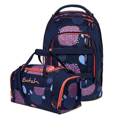 satch Set aus pack + Sporttasche, Coral Reef, Mädchen & Jungen