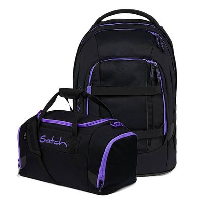 satch Set aus pack + Sporttasche, Purple Phantom, Mädchen & Jungen