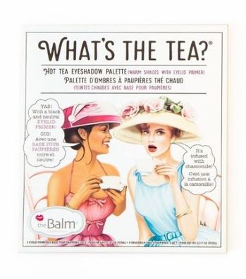 The Balm, Lidschattenpalette "Teezeit" - Hochpigmentiert