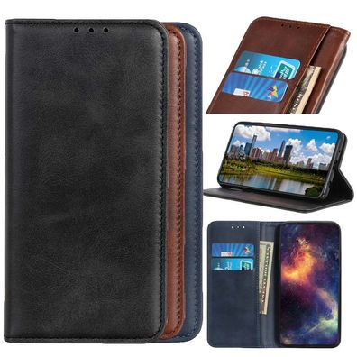 Wallet Case für Nokia 5.3 Echt Leder Magnet Handy Tasche Klapp Etui Book Hülle