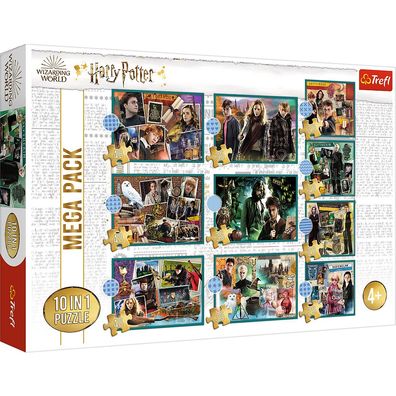 Trefl 90392 Harry Potter 10in1 Puzzle Mega Pack