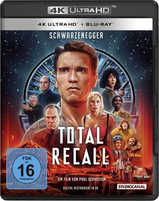 Total Recall (1990) (Ultra HD Blu-ray & Blu-ray): - Studiocanal - (Ultra HD Blu