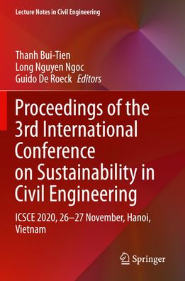 Proceedings of the 3rd International Conference on Sustainability in Civil ...