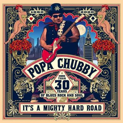 Popa Chubby (Ted Horowitz): It's A Mighty Hard Road - DixieFrog - (CD / Titel: H-P)