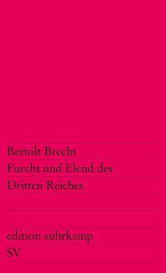 Furcht und Elend des Dritten Reiches, Bertolt Brecht